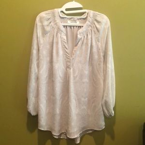 Paisley print blouse